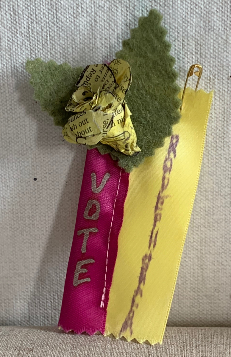 Suffrage Pin
