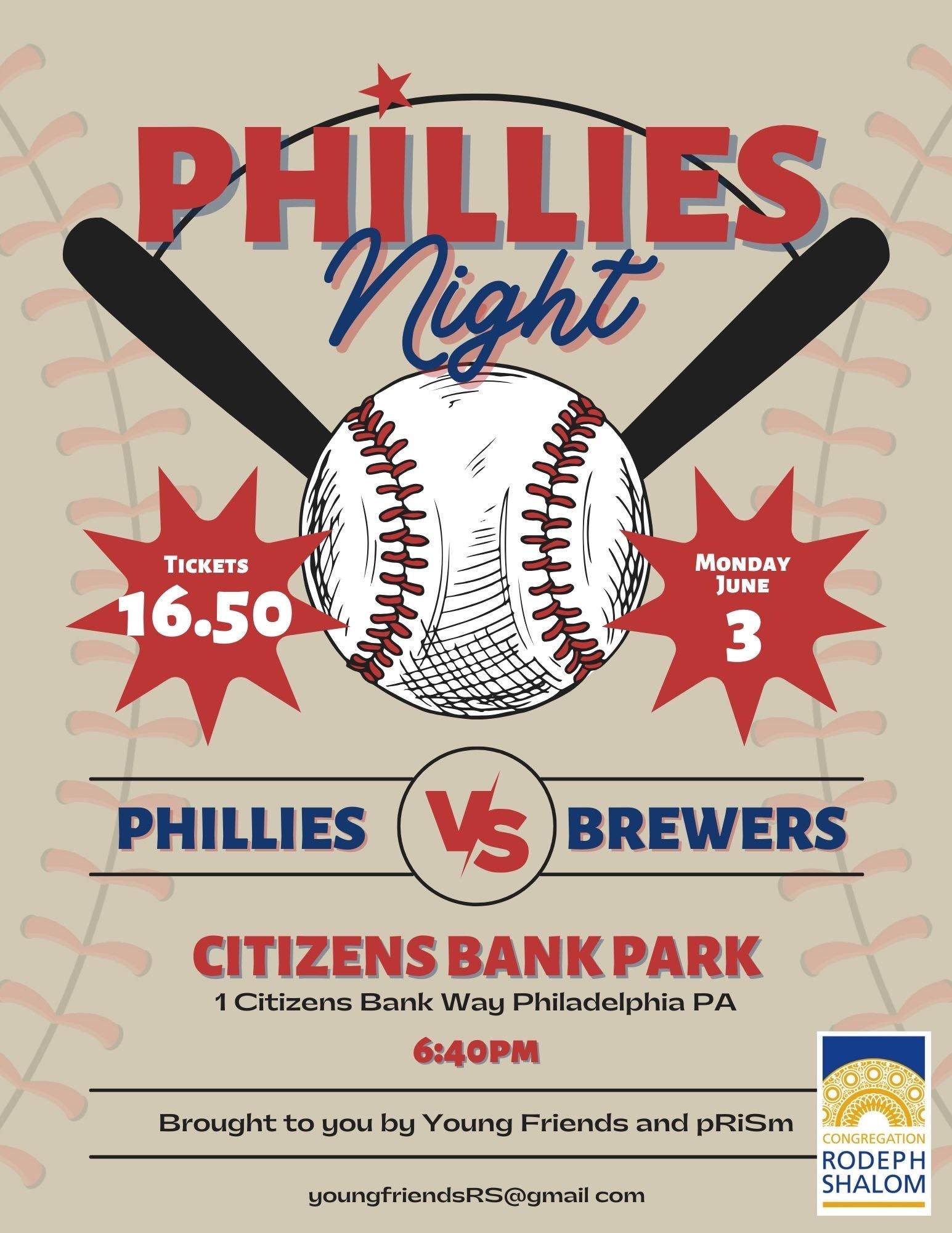 Phillies Night Monday June 3