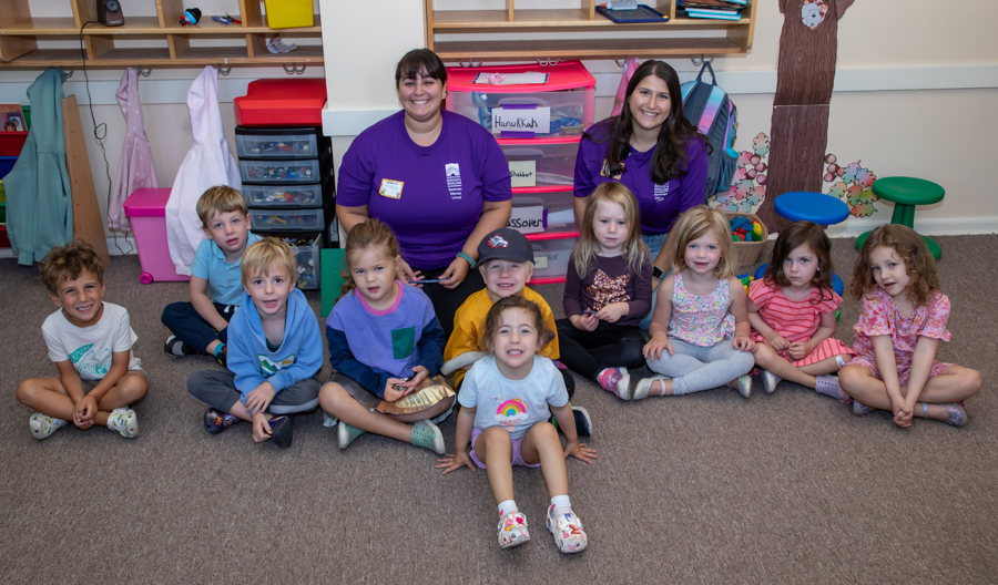 Group of kids in Pre-Kindergarten