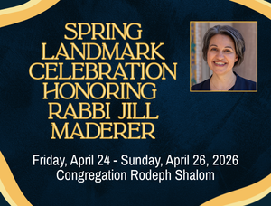 Spring Landmark Celebration Honoring Rabbi Jill Maderer (1)